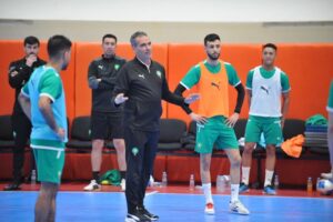 الدكيك يواصل تحضيرات المغرب للفوتسال استعدادًا لدوري بركان