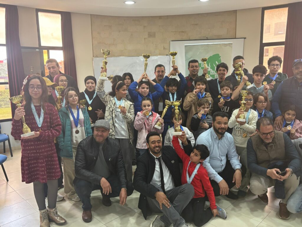 حسنية جرسيف تصعد إلى القسم الوطني الأول للشطرنج رسميًا