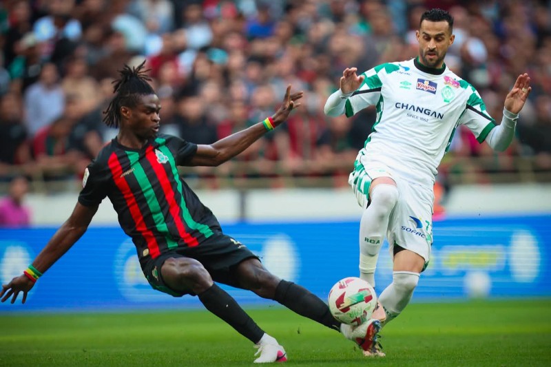 الجيش الملكي يهزم الرجاء ويشعل صراع الصدارة في الدوري المغربي