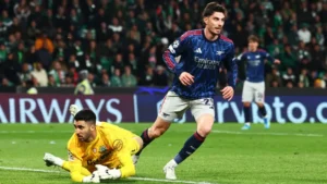 أرسنال يفوز على سبورتينغ في لشبونة بدوري الأبطال