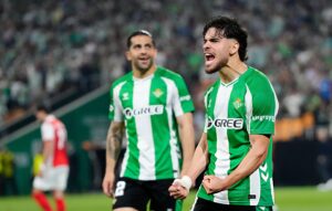 الزلزولي يتألق ويسجل هدفًا في خسارة بيتيس أمام براغا