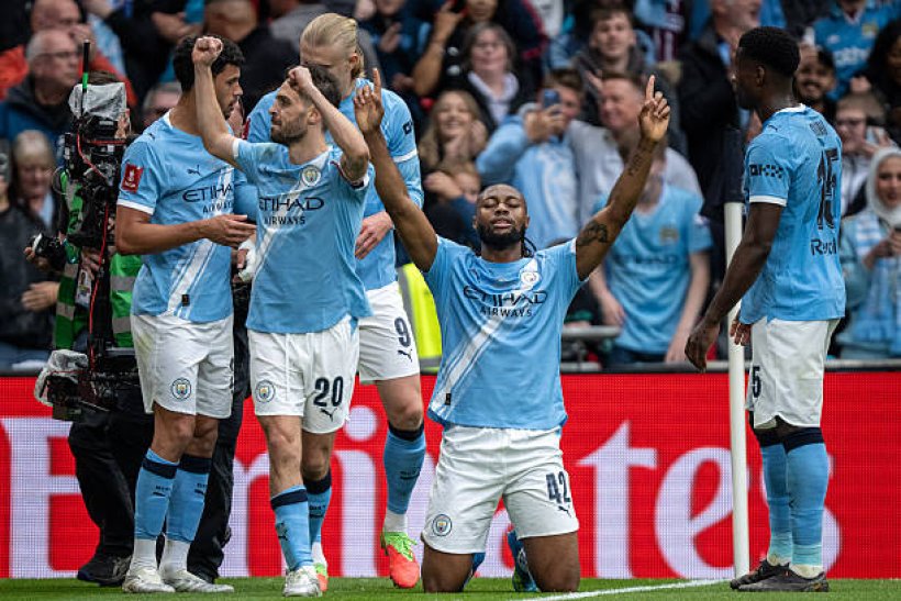 مانشستر سيتي يتوج بكأس الاتحاد الإنجليزي بهدف وحيد