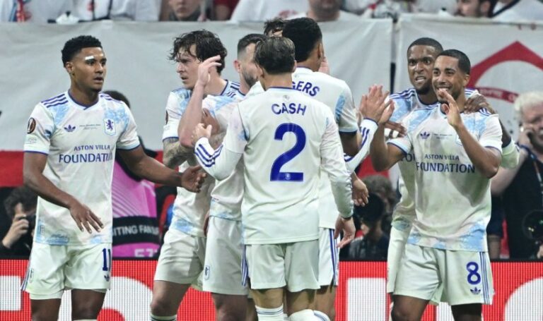 أستون فيلا يفوز على فرايبورج ويتوّج بطلاً للدوري الأوروبي