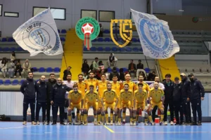 لقجع يهنئ اتحاد تواركة بعد التتويج بلقب البطولة الوطنية لكرة القدم داخل القاعة