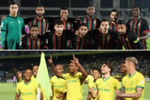 الجيش الملكي يواجه صن داونز في ذهاب نهائي أبطال أفريقيا