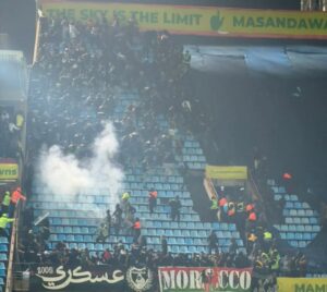 إصابة مشجع للجيش الملكي خطيرة بعد سقوطه في جنوب إفريقيا