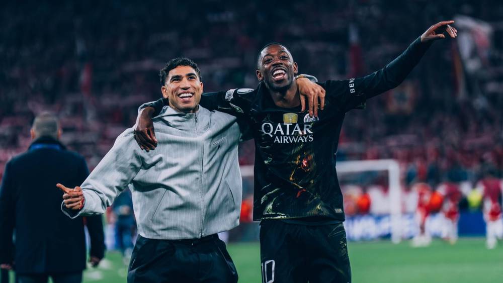حكيمي يتوج بلقب الدوري الفرنسي مع باريس سان جيرمان
