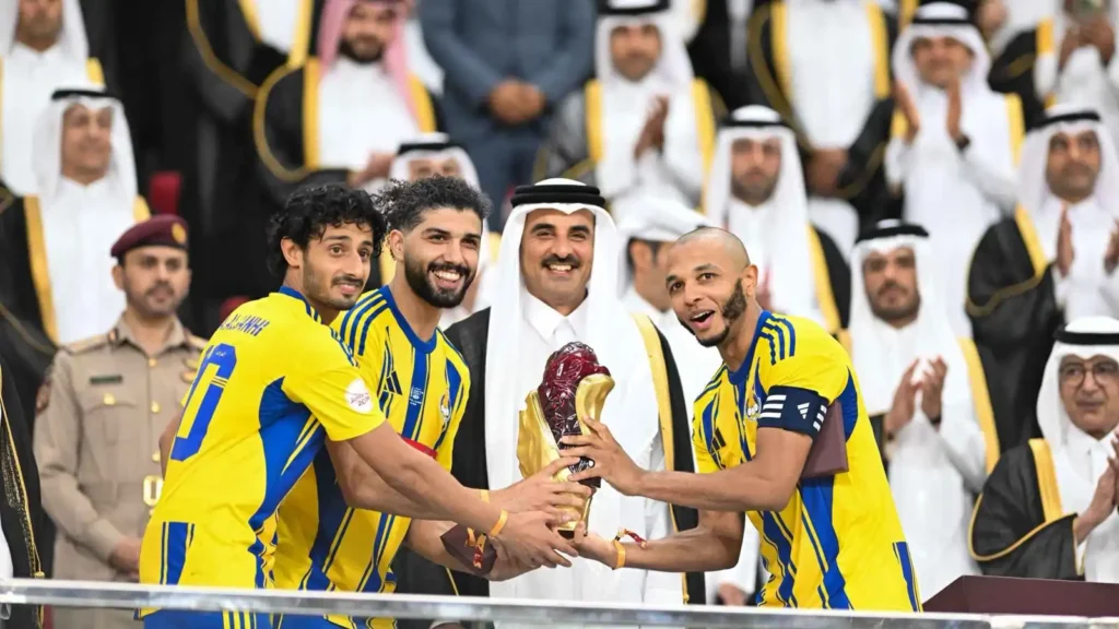 براهيمي يقود الغرافة للفوز بكأس أمير قطر على السد