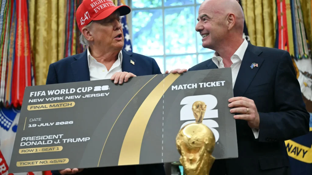 ترامب ينتقد "فيفا" بسبب أسعار تذاكر كأس العالم 2026