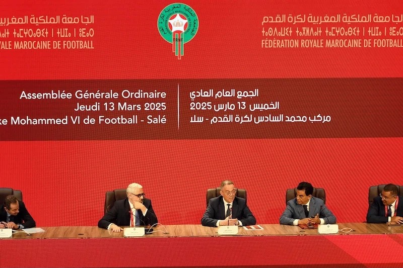 الجامعة المغربية تعلن جدول أعمال جمعها العام غير العادي