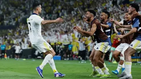 رونالدو يقود النصر للفوز بدوري روشن السعودي
