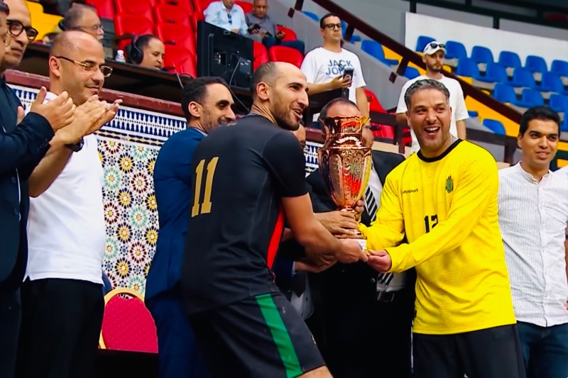 الجيش الملكي يتوج بكأس العرش لكرة اليد على حساب الناظور