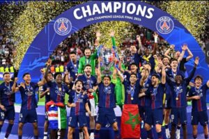 ريال مدريد وبرشلونة يهنئان باريس سان جيرمان بلقب الأبطال