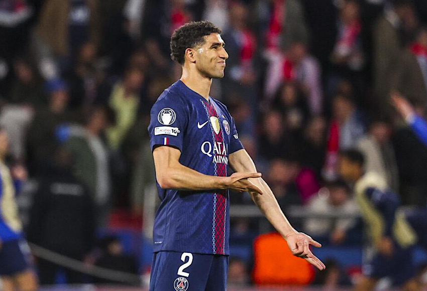حكيمي ينافس كبار أوروبا في صناعة الأهداف بدوري الأبطال