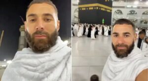 بنزيما ينشر مقطعًا من الحرم المكي ويتصدر تفاعلات التواصل.