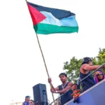 جدارية أيرلندية تحيي تضامن يامال مع فلسطين