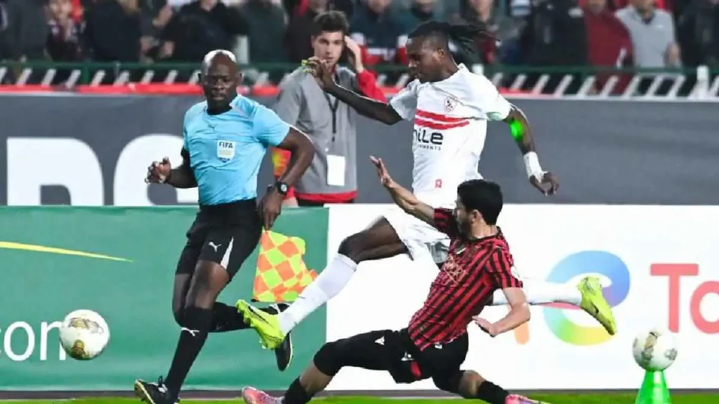 اتحاد العاصمة يفوز على الزمالك في ذهاب نهائي الكونفدرالية.
