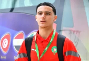 بنطالب يتوّج رجل مباراة المغرب ومصر بكأس أفريقيا للشباب