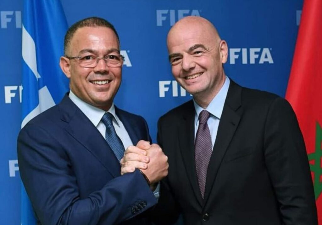 المغرب يعلن دعمه لترشيح إنفانتينو لرئاسة "فيفا"