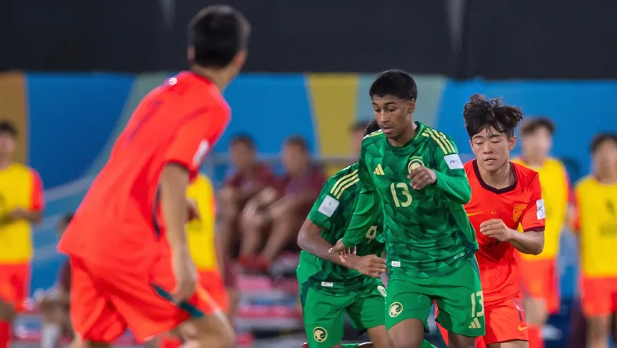 السعودية تودع كأس آسيا تحت 17 عامًا بعد الخسارة من الصين