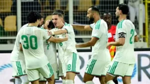 إصابة عضلية تبعد أمين غويري عن معسكر المنتخب الجزائري رسمياً