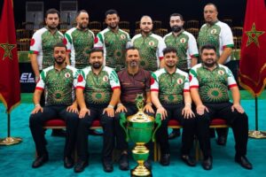 المنتخب المغربي يتوج بلقب بطولة العالم للبلياردو في مراكش