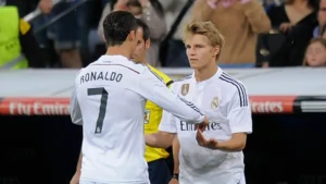 أوديغارد يكشف تفاصيل لقائه الأول برونالدو خلال فترته مع ريال مدريد
