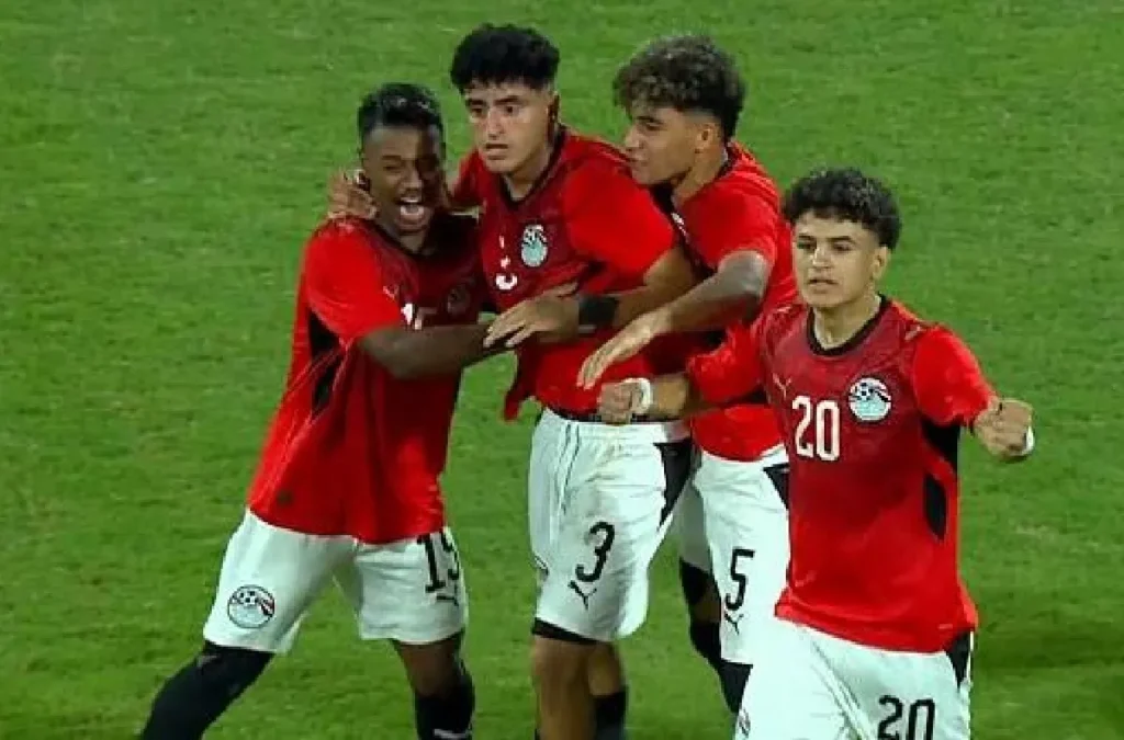 منتخب مصر للشباب يهزم تونس وينفرد بصدارة تصفيات شمال إفريقيا