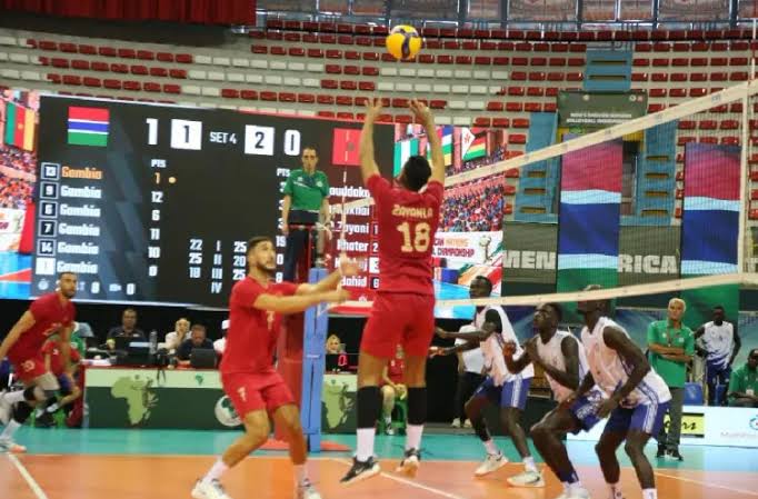 المنتخب المغربي للكرة الطائرة يحل رابعاً ببطولة إفريقيا بعد خسارته أمام الجزائر