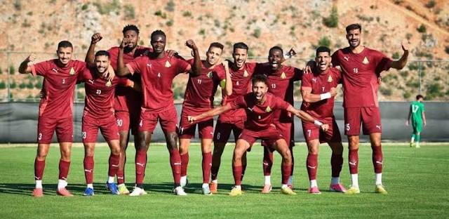 الجيش الملكي يتعادل مع النادي القنيطري في مباراة ودية بالمعمورة