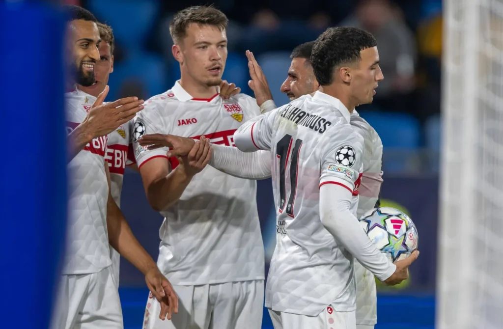 شتوتغارت يفوز بثلاثية على سلوفان براتيسلافا في دوري أبطال أوروبا