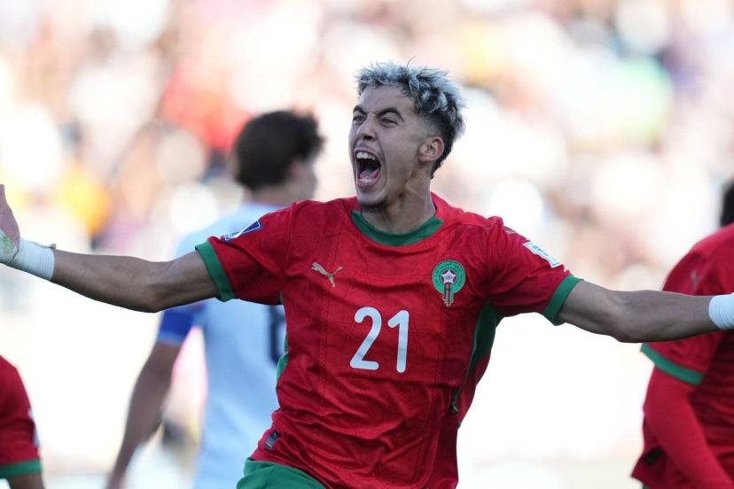 برشلونة يراقب المهاجم المغربي ياسر الزابيري بعد تألقه مع راسينغ سانتاندير