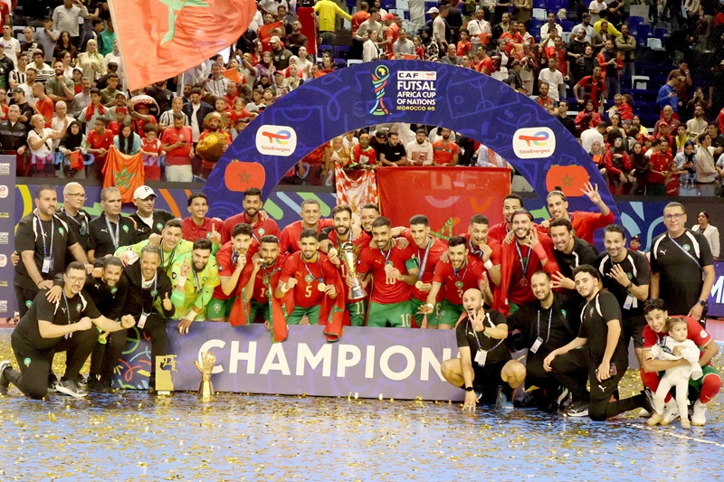 المنتخب المغربي يحصد جوائز فردية وجماعية بكأس إفريقيا للفوتسال 2026