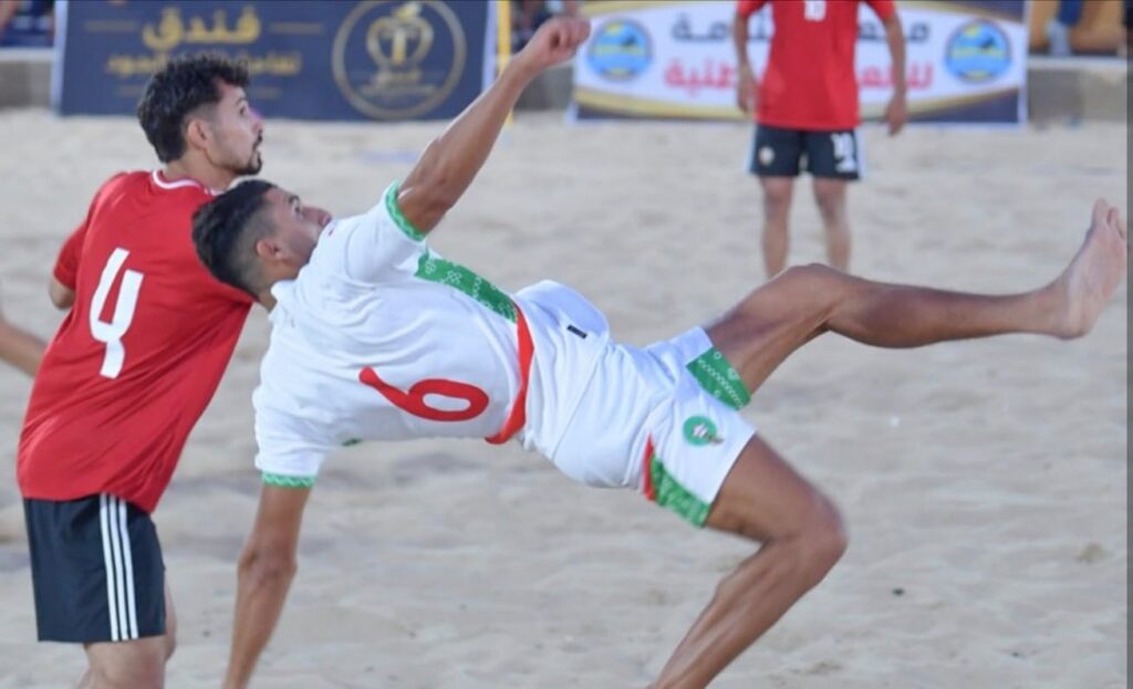 المنتخب المغربي لكرة القدم الشاطئية يشارك في كأس العرب بمصر