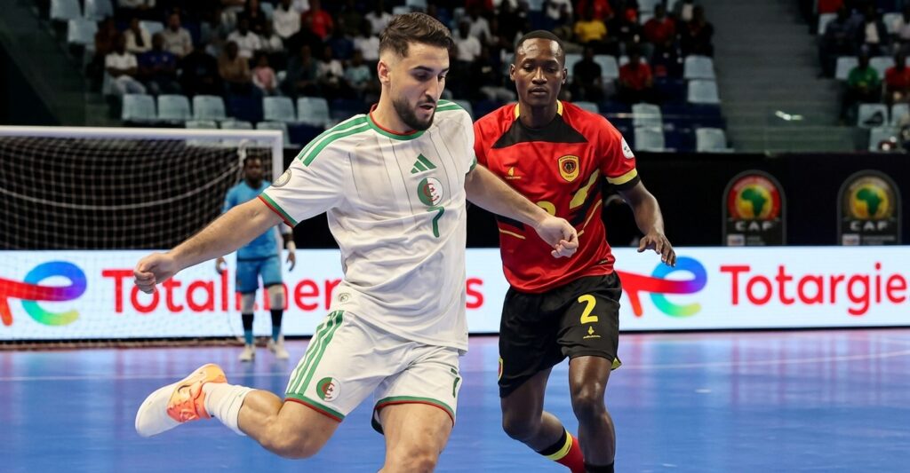 أنغولا تقصي الجزائر وتتأهل لنهائي كأس أمم إفريقيا للفوتسال