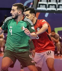 مصر تهزم الجزائر بثمانية أهداف وتحصد برونزية أمم إفريقيا للفوتسال