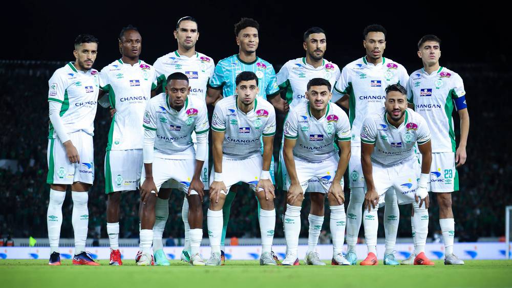 الرجاء الرياضي يضمن 400 ألف دولار بعد التأهل لمجموعات الكونفدرالية