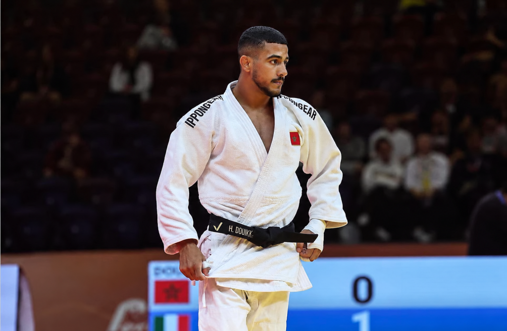 حسن الدكالي يحرز أول ميدالية ذهبية للمغرب في بطولة غراند سلام للجيدو