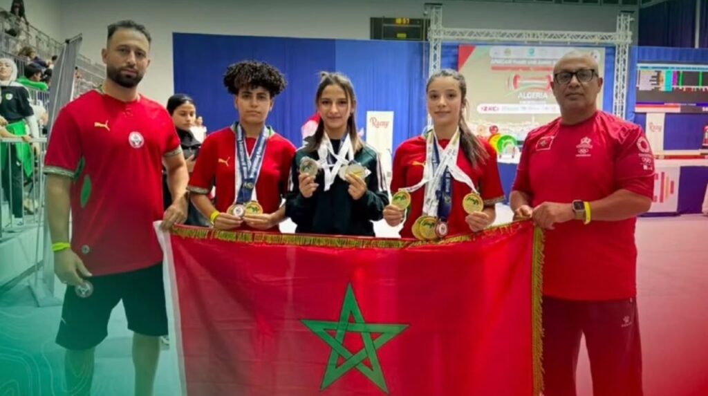 المنتخب المغربي لرفع الأثقال يحصد 78 ميدالية في بطولتي الجزائر