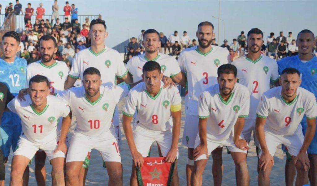 المنتخب المغربي للكرة الشاطئية يحدد برنامج مبارياته في البطولة العربية ببورسعيد