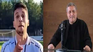 أمين طلال يهدي هدفه مع توبول الكازاخستاني لوالده مصطفى طلال