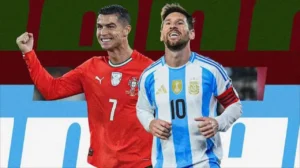 رونالدو يوجه رسالة وداع إلى ميسي بعد اعتزاله اللعب دولياً