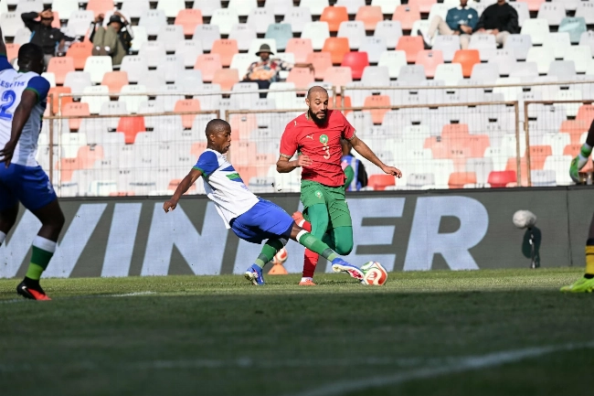 شكوك حول مشاركة نصير مزراوي في مواجهة المنتخب المغربي أمام مالي
