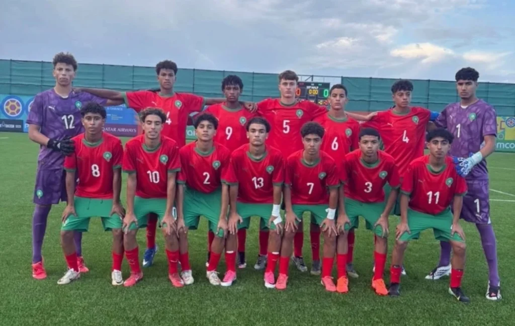 المنتخب المغربي لأقل من 15 سنة يهزم الفلبين في كأس العالم